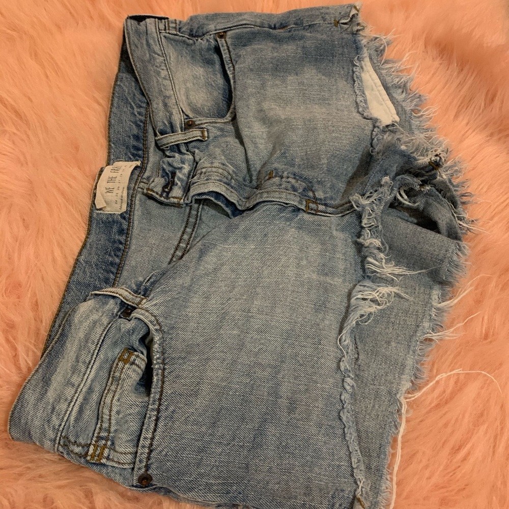 Free people blue Jean shorts